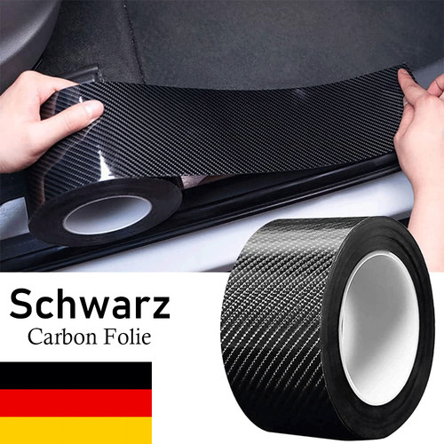 Schwarze carbon folie - , auto